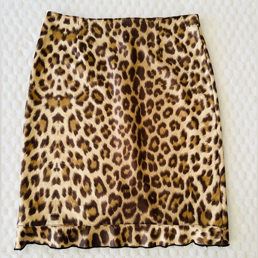 Leopard Print Skirt